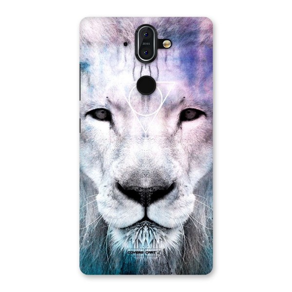 White Lion Back Case for Nokia 8 Sirocco