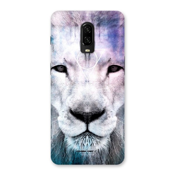 White Lion Back Case for OnePlus 6T