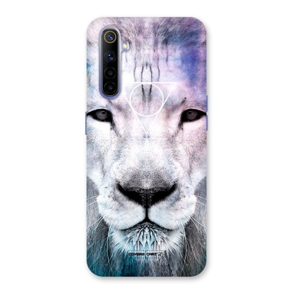 White Lion Back Case for Realme 6