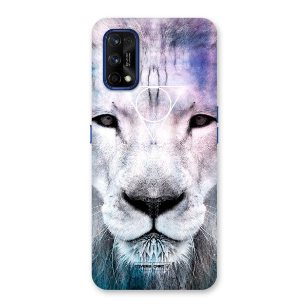 White Lion Back Case for Realme 7 Pro