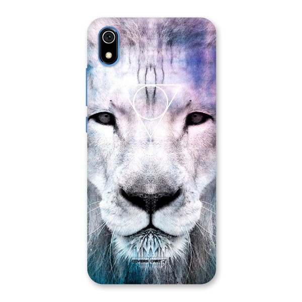 White Lion Back Case for Redmi 7A