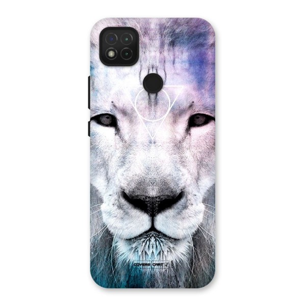 White Lion Back Case for Redmi 9C