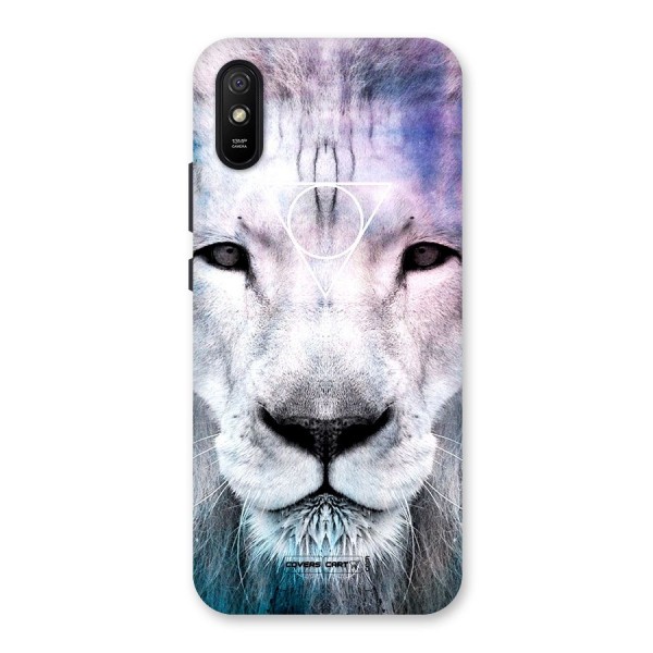 White Lion Back Case for Redmi 9i