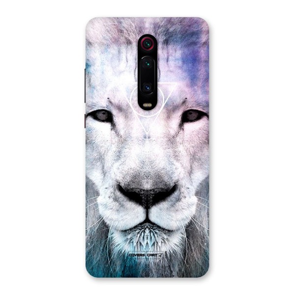 White Lion Back Case for Redmi K20 Pro