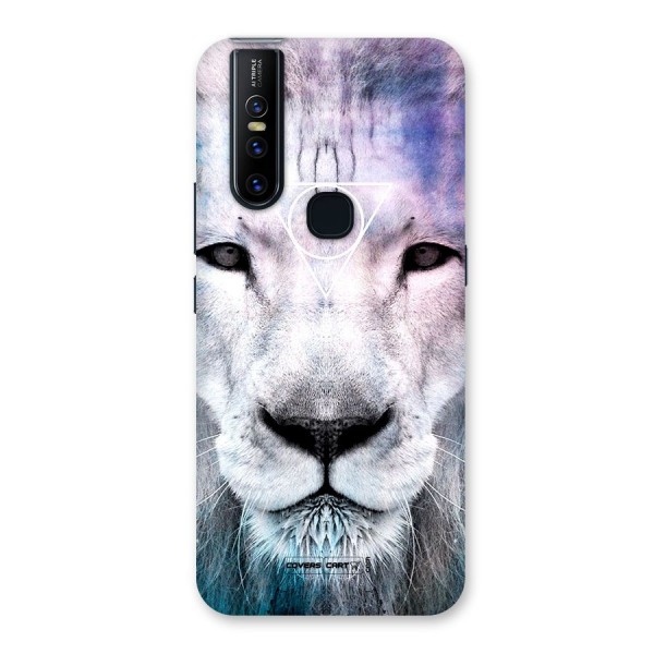 White Lion Back Case for Vivo V15