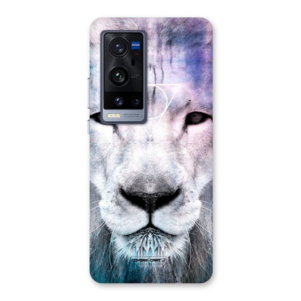 White Lion Back Case for Vivo X60 Pro Plus