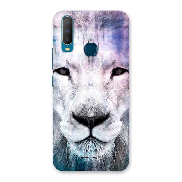 White Lion Back Case for Vivo Y15