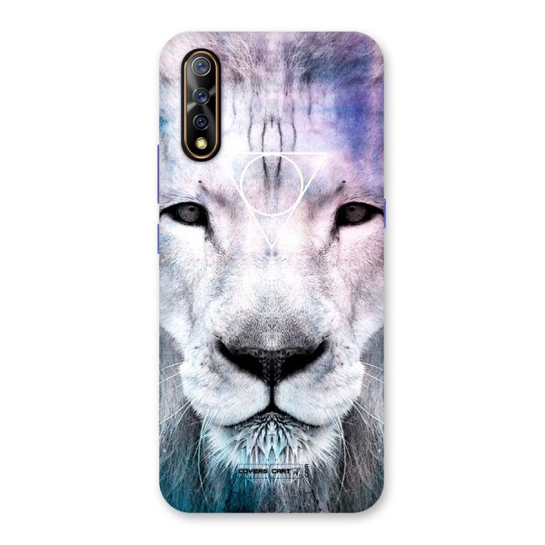 White Lion Back Case for Vivo Z1x