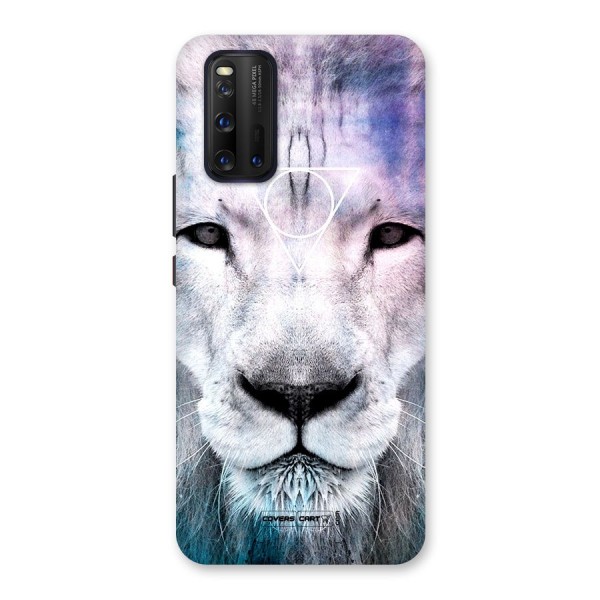 White Lion Back Case for Vivo iQOO 3