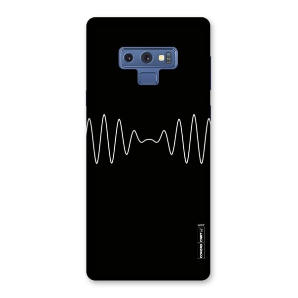 White Minimal Thread Back Case for Galaxy Note 9