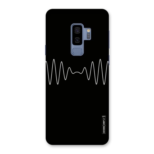 White Minimal Thread Back Case for Galaxy S9 Plus