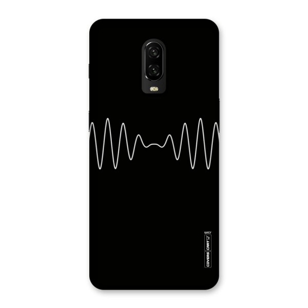 White Minimal Thread Back Case for OnePlus 6T