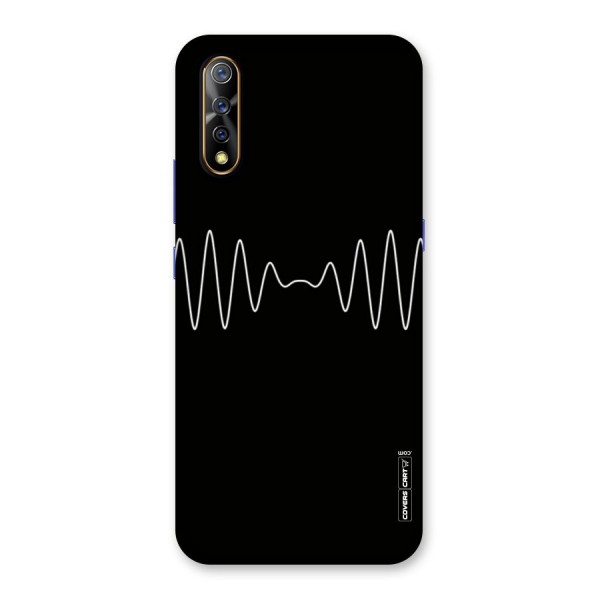 White Minimal Thread Back Case for Vivo S1