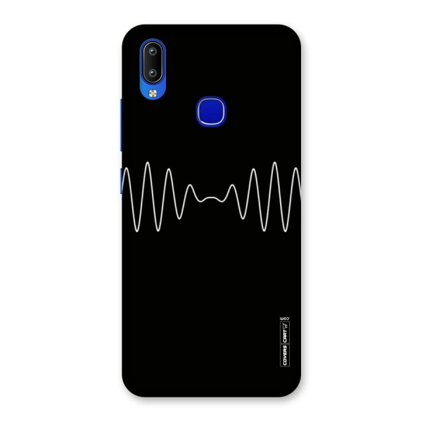 White Minimal Thread Back Case for Vivo Y91