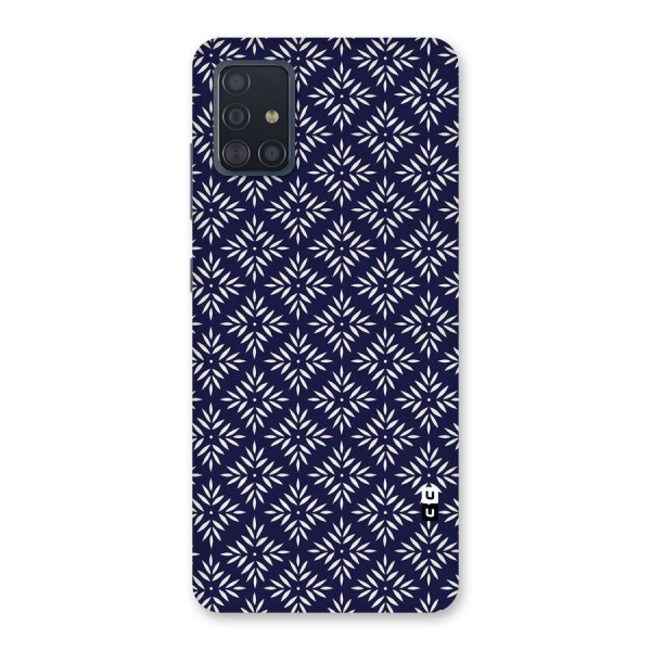 White Petals Pattern Back Case for Galaxy A51