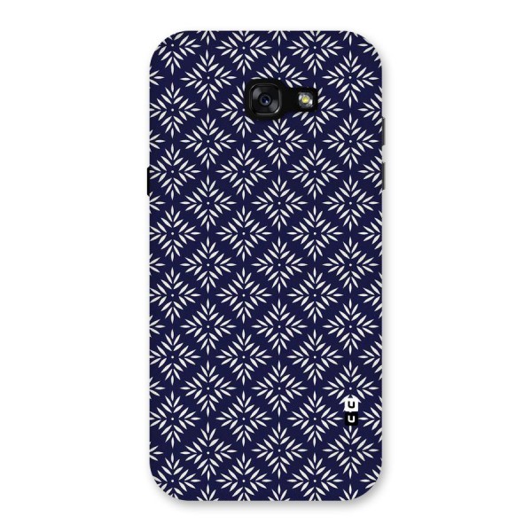 White Petals Pattern Back Case for Galaxy A7 (2017)