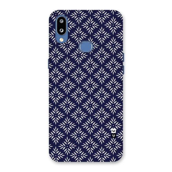 White Petals Pattern Back Case for Galaxy M01s