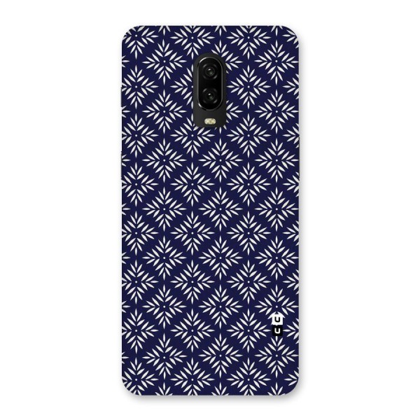 White Petals Pattern Back Case for OnePlus 6T