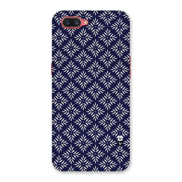 White Petals Pattern Back Case for Oppo A3s