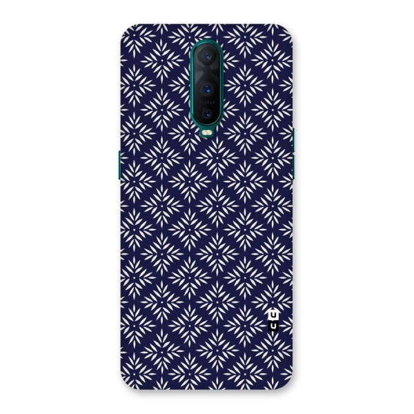 White Petals Pattern Back Case for Oppo R17 Pro