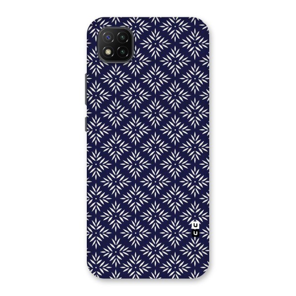 White Petals Pattern Back Case for Poco C3