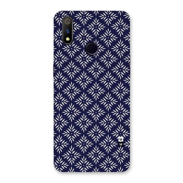 White Petals Pattern Back Case for Realme 3 Pro