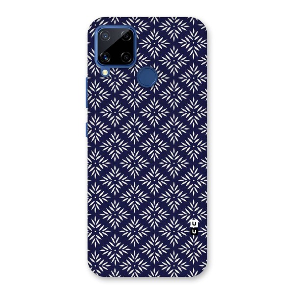 White Petals Pattern Back Case for Realme C12