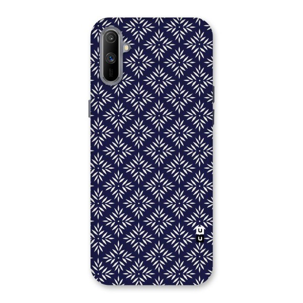 White Petals Pattern Back Case for Realme C3