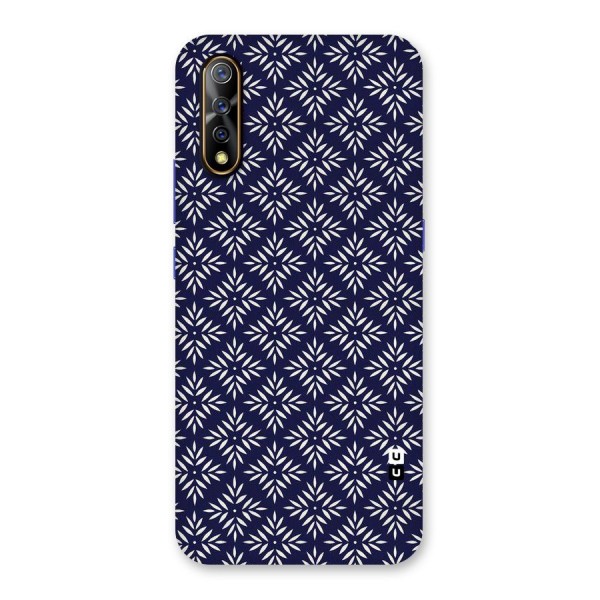 White Petals Pattern Back Case for Vivo Z1x