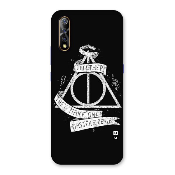 White Ribbon Back Case for Vivo Z1x