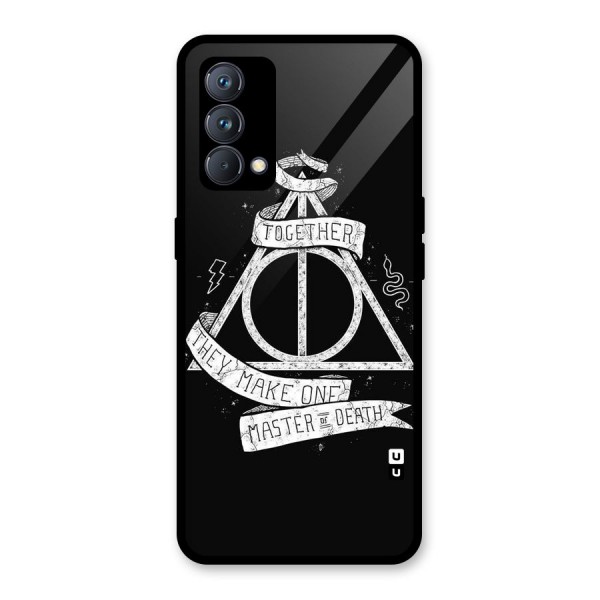 White Ribbon Glass Back Case for Realme GT Master Edition