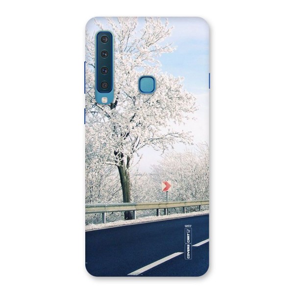 White Snow Tree Back Case for Galaxy A9 (2018)