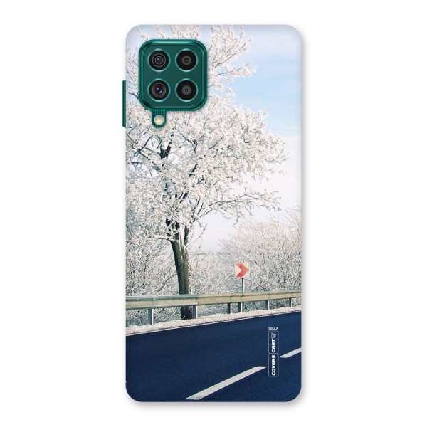 White Snow Tree Back Case for Galaxy F62