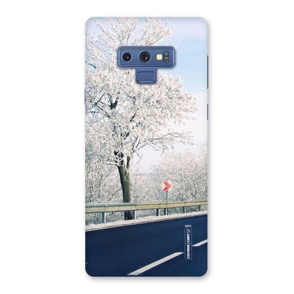 White Snow Tree Back Case for Galaxy Note 9