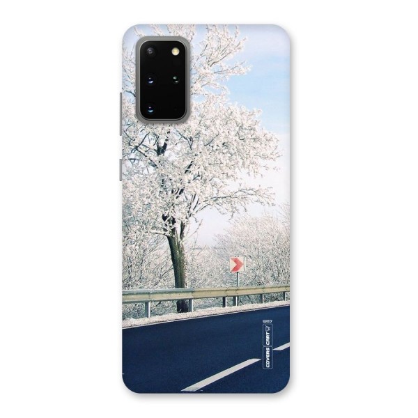 White Snow Tree Back Case for Galaxy S20 Plus