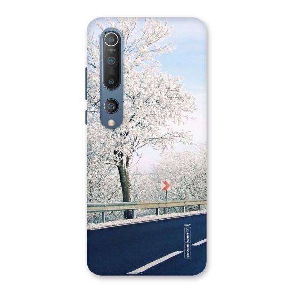 White Snow Tree Back Case for Mi 10