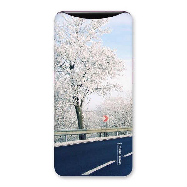 White Snow Tree Back Case for Oppo Find X