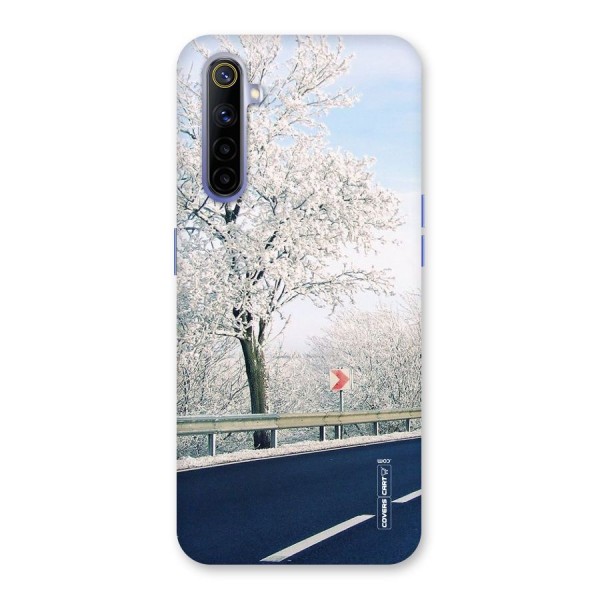 White Snow Tree Back Case for Realme 6