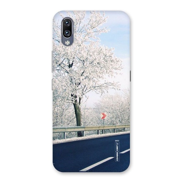 White Snow Tree Back Case for Vivo NEX