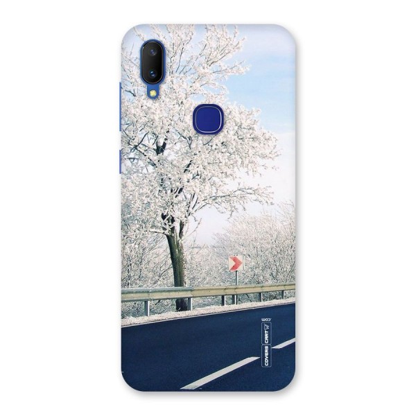 White Snow Tree Back Case for Vivo V11