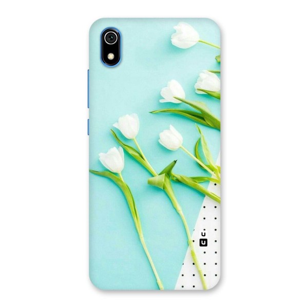 White Tulips Back Case for Redmi 7A