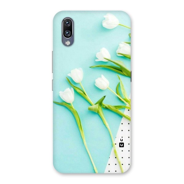 White Tulips Back Case for Vivo NEX