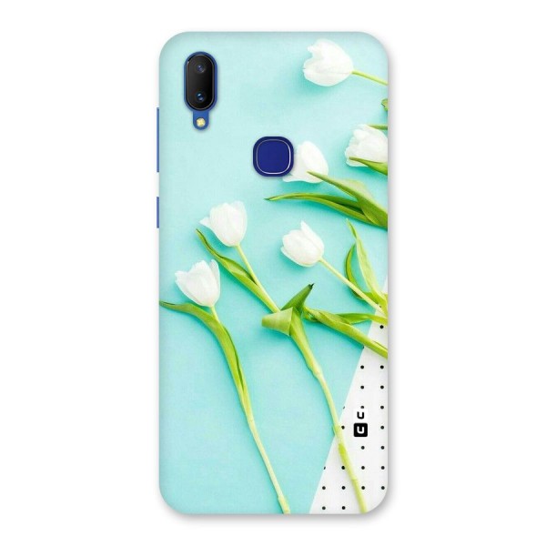 White Tulips Back Case for Vivo V11