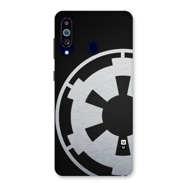 White Wheel Back Case for Galaxy A60