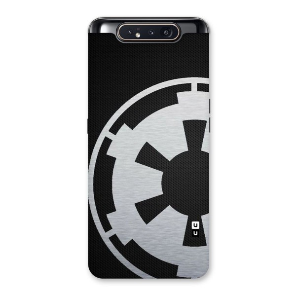 White Wheel Back Case for Galaxy A80