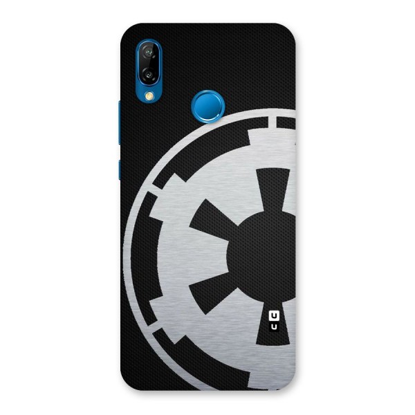 White Wheel Back Case for Huawei P20 Lite