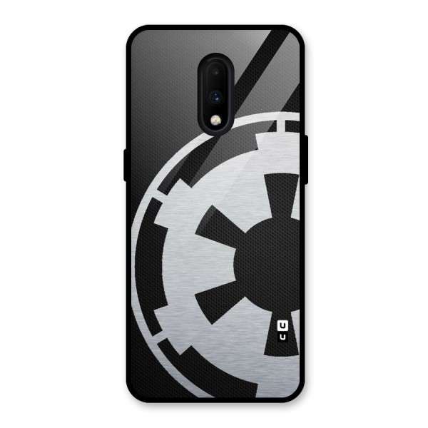 White Wheel Glass Back Case for OnePlus 7