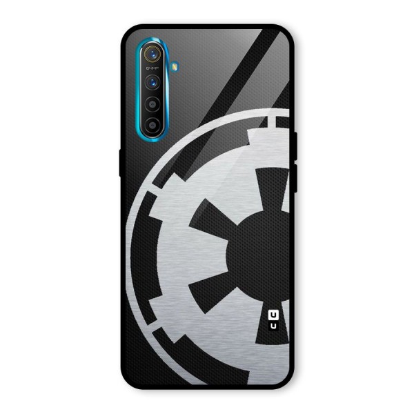 White Wheel Glass Back Case for Realme XT