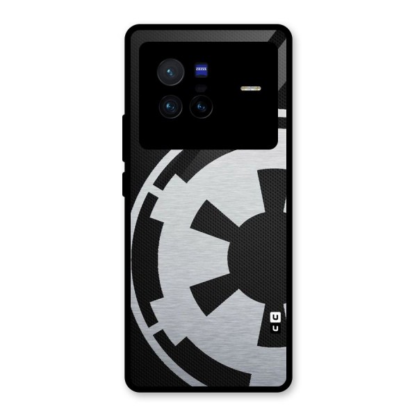 White Wheel Glass Back Case for Vivo X80