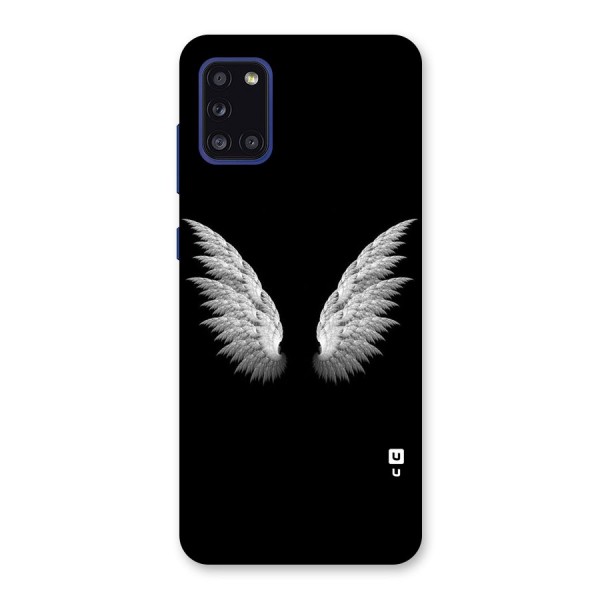 White Wings Back Case for Galaxy A31